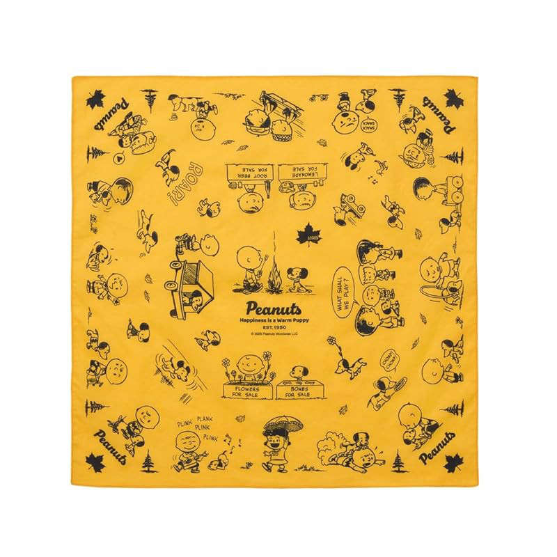 LOGOS SNOOPY (PEANUTS 75 Years) Bandana Collection