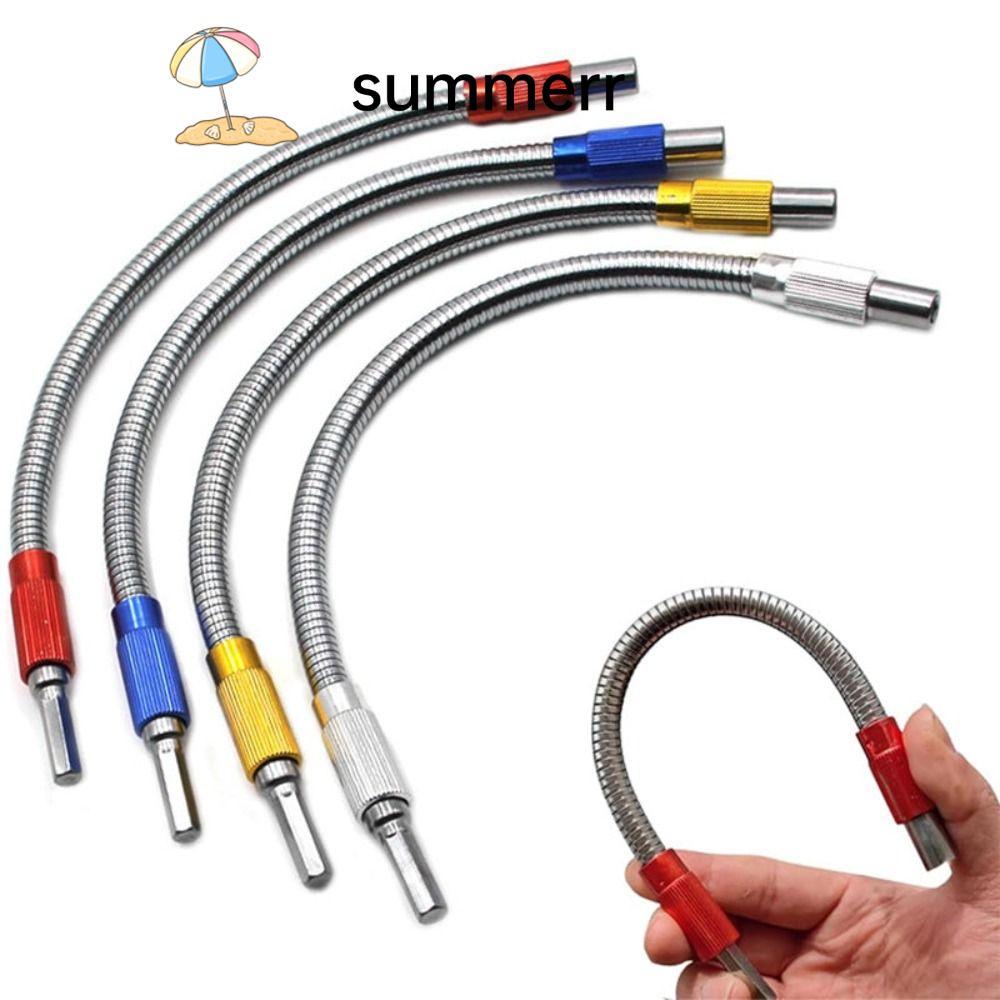 SUMMERR Hex ไขควงบิต,เหล็กคาร์บอน Flex Hexagonal Shank Extension Bit, Universal การเชื่อมต่อ EXTENSI