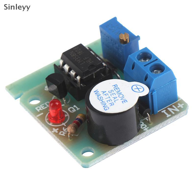 NLE Anti Over Discharge โมดูลป้องกันแรงดันต่ํา Audible Alarm Buzzer 9V 12V N