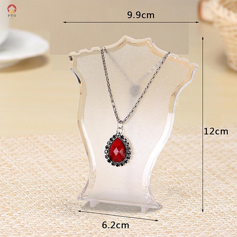 [pto] ที่วางสร้อยคอ จี้ Jewellry ขาตั้งโชว์ต่างหู ชั้นวาง [TH]