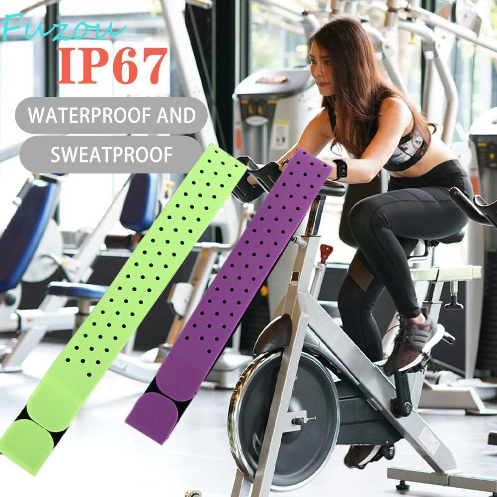 FUZOU Heart Rate Armband Monitor Breathable สายรัดข้อมือฟิตเนสสายนาฬิกาสําหรับกีฬา Monitor 4.0 ANT H