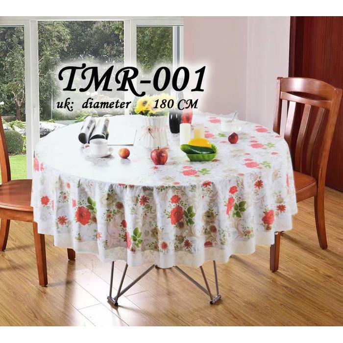 TMR G ROUND LACE DINING TABLECLOTH 180CM CM WATERPROOF - TMR001