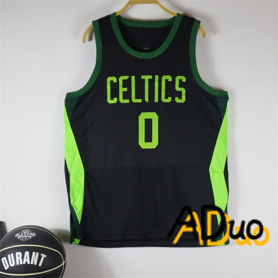 เสื้อบาสเก็ตบอล Boston Celtics Jayson Tatum City Edition แบบ Hot Pressed