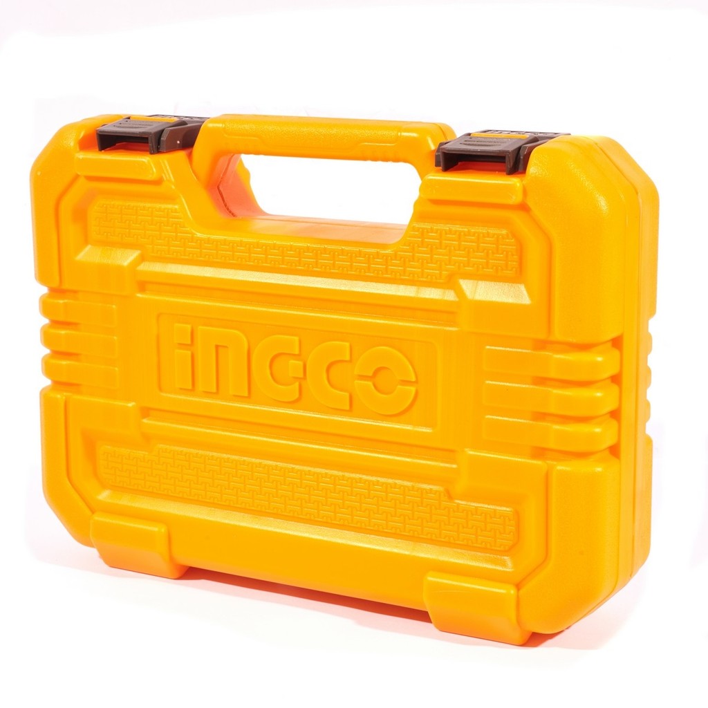 INGCO ชุดลูกบ๊อกซ์ 1/4 นิ้ว จำนวน 46 ชิ้น รุ่น HKTS14462 วัสดุเหล็กคุณภาพสูง ชุบโครเมี่ยม บรรจุกล่องพลาสติก BMC (อิงโก้) - รูปที่ 3