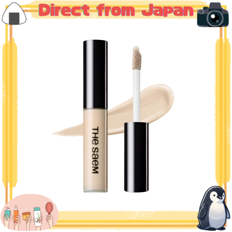 เดอะ เซม (The Saem) ทางการญี่ปุ่น คอนซีลเลอร์ Cover Perfection Tip Concealer 01 Clear Beige 【 SPF28/