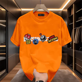 YOU-T🐆เสื้อแฟชั่น ใส่สบาย เสื้อยืดแขนสั้น ลาย เสื้อ"REXS HION" ผ้านิ่ม OVERSIZE แฟชั่น ผ้าฝ้าย 100% สไตล์เกาหลี