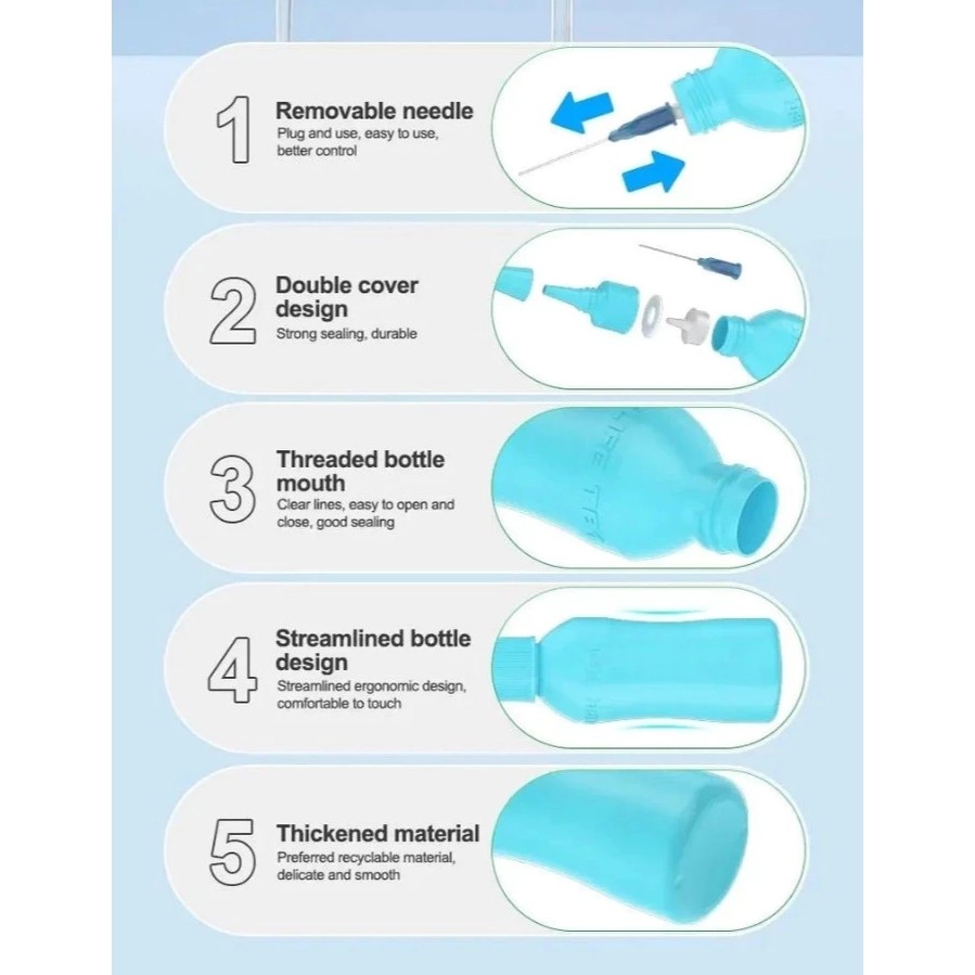 RELIFE-TB1 ขวดบรรจุสารละลาย (Solvent Bottle) ทำความสะอาดหรือขจัดกาวจากชิ้นส่วนต่าง ๆ ของอุปกรณ์ - รูปที่ 4