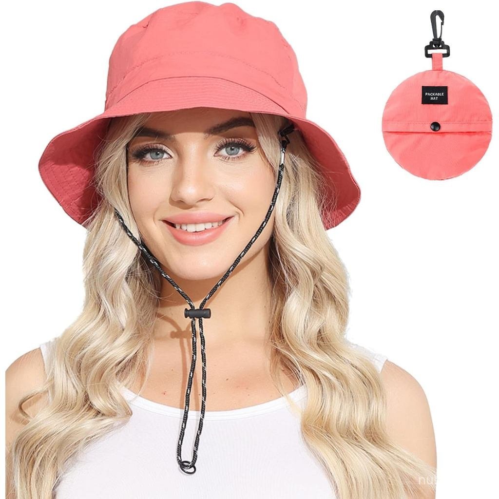 Womens Packable Waterproof Bucket Hat Men UV Protection Sun Hat KUCA