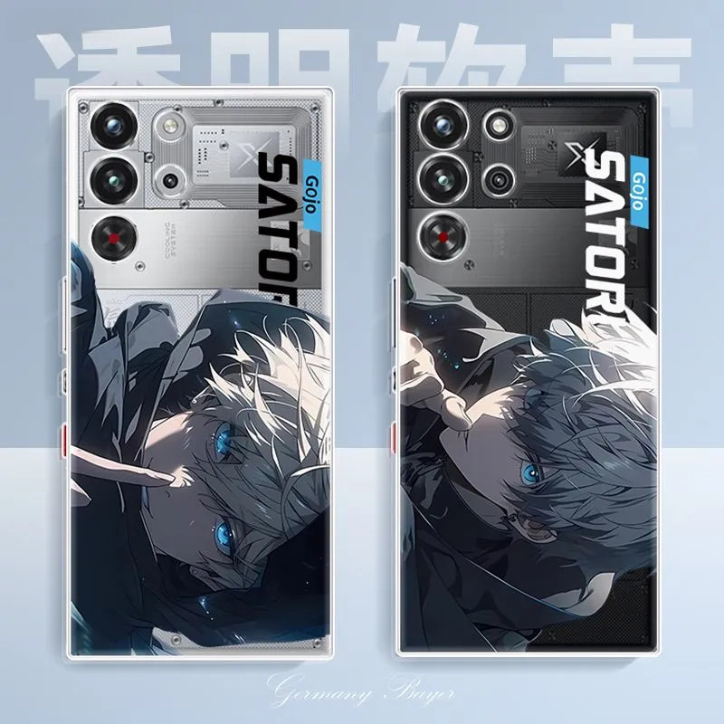 สําหรับเคสโทรศัพท์ RedMagic 10 Pro RedMagic 10S Pro + เคสนิ่มใส Gojo Satoru ฝาครอบป้องกัน