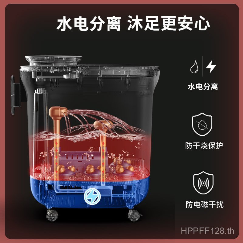 KZ-ZY888T อ่างอาบน้ําเท้าถังลึก Kangjia Thermostatic นวดอัตโนมัติความร้อนขนาดเล็กอ่างแช่เท้าไฟฟ้า PD