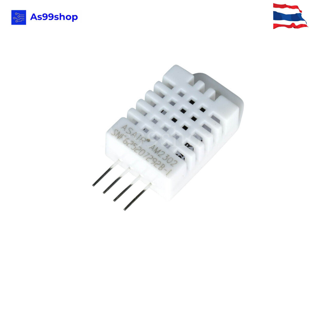 DHT22 / AM2302 เซนเซอร์วัดอุณหภูมิและความชื้นแบบดิจิทัล ใช้กับ Arduino / ESP8266 / ESP32/Original (O
