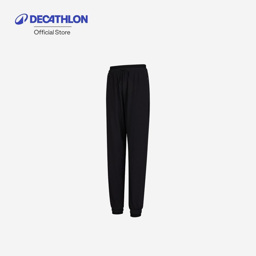 Decathlon Women Run Dry Pantalon กางเกงวิ่งขายาวสำหรับผู้หญิง รุ่น Run Dry - Bla
