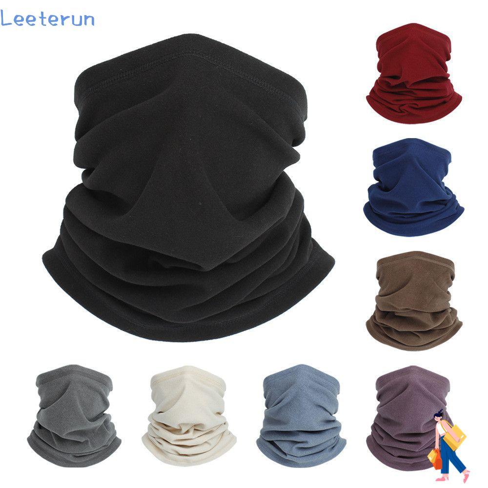 LEETERUN Thermal Fleece Tube Scarf Windproof Sports Headwear Outdoor Neck Warmer