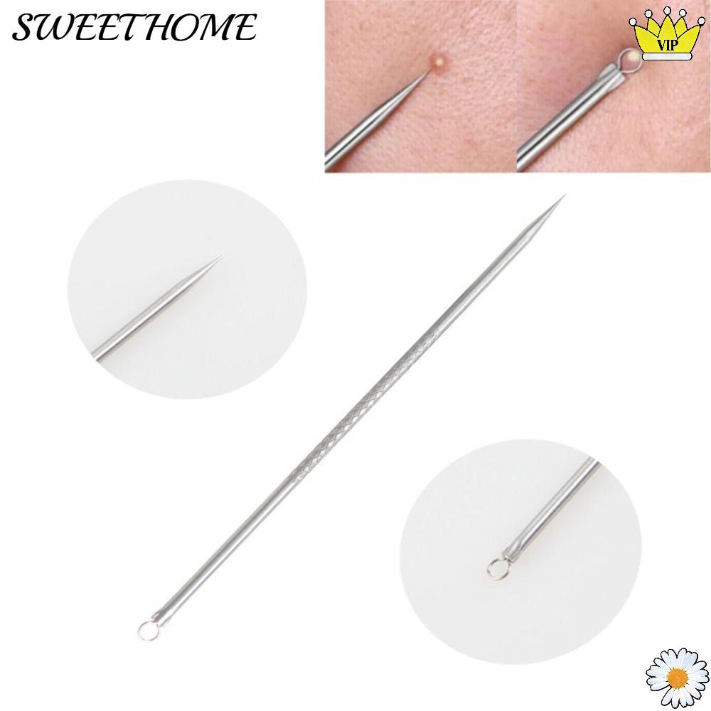 SWEETHOME Blackhead Remover Tool, Mini Whitehead Acne Remover Tool, Pimple Facial Spot Extractor สแต