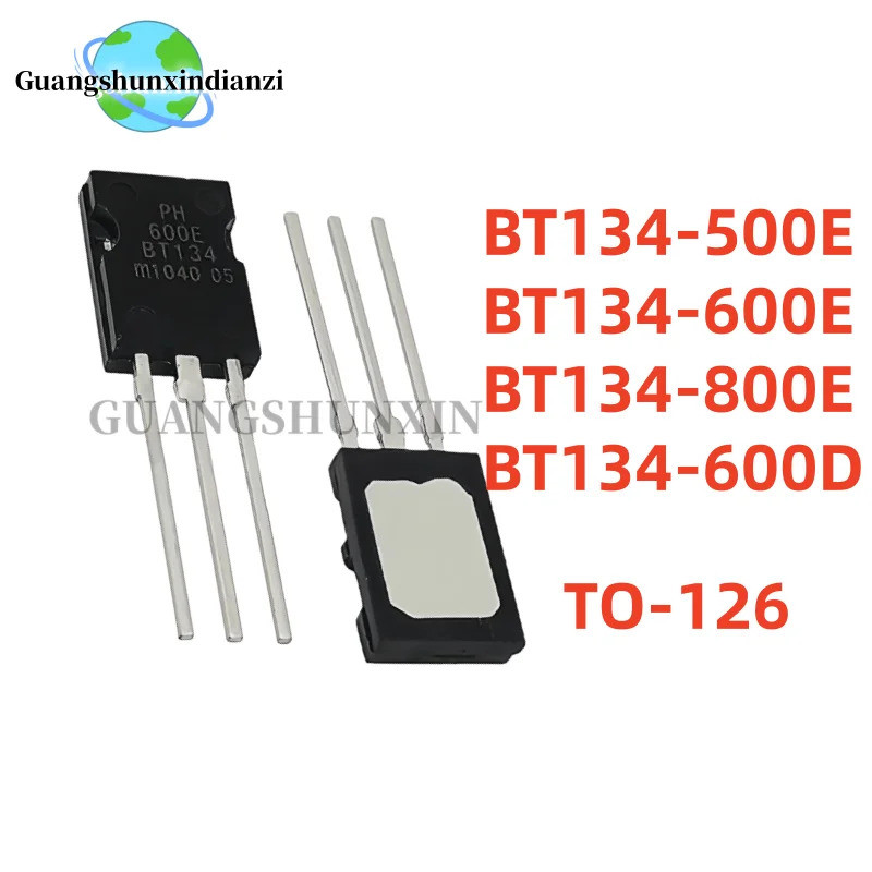 5PCS BT134-600E BT134-600D BT134-500E BT134-800E TO-126 Bidirectional thyrtor ที่ดีที่สุด