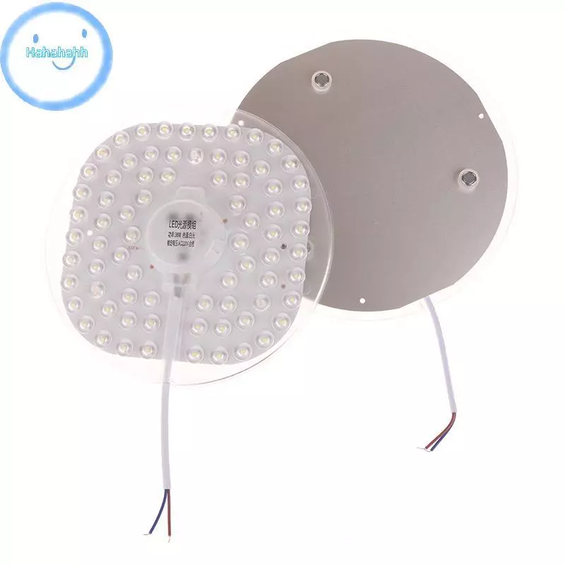 Haha 1 ชุดแม่เหล็กดูด LED แผงวงกลมแหวน 12W 18W 24W 36W 48W 72W LED รอบ AC220V โคมไฟเพดานแหล่งกําเนิดแสง TH