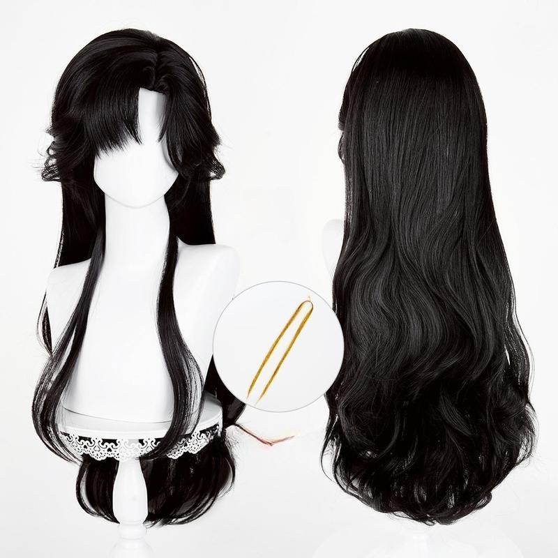 Love and Deepspace The God of Finality Rei Zayne Cosplay Wig Long Hair Version with Scalp Top