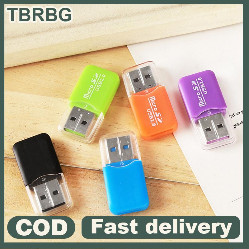 Null ใหม่ Mini Memory Card Reader USB 2.0 อินเทอร์เฟซ Micro SD TF Flash อะแดปเตอร์แบบพกพาคุณภาพสูงสํ