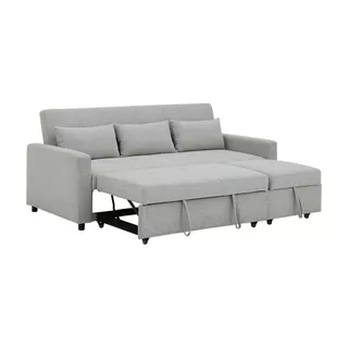 HomeHuk โซฟาเบดผ้า 3 ที่นั่ง รุ่นโดมิเก้