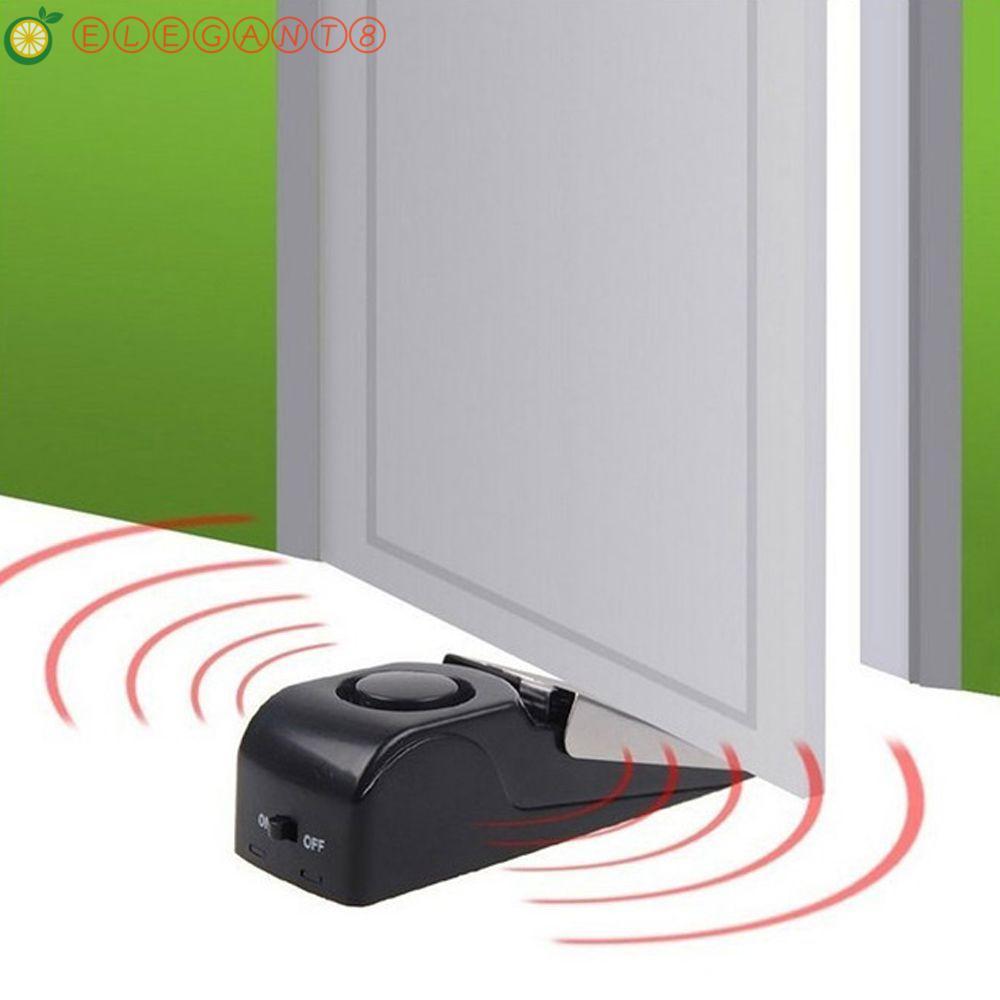 AELEGANT Burglar Alarm Block Block Block Block Blocking System 1pcs Anti-thief ประตู Wedge รูป Alert