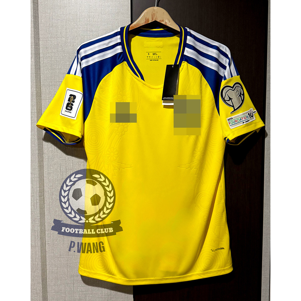 New! ! Sweden National Team World Cup Shirt 3A Football Fan Grade Home Kit Year 2026 Fluorescent Name and Number of the