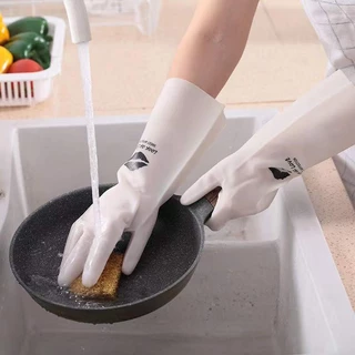 ถุงมืออเนกประสงค์ ถุงมือล้างจาน ถุงมือกันน้ำ มีหลายสีและหลายขนาด สำหรับทำความสะอาดทุกชนิด