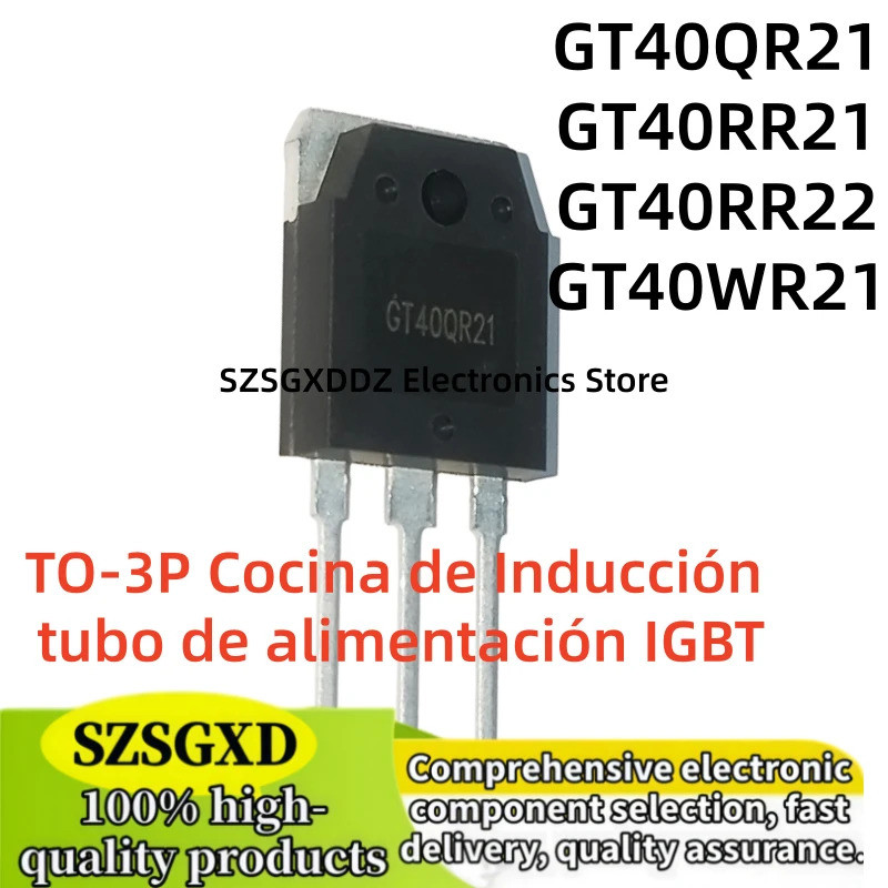 5PCS 40QR21 40RR21 40RR22 40WR21 GT40QR21 GT40RR21 GT40RR22 GT40WR21 TO-3P Field Effect ทรานซิสเตอร์