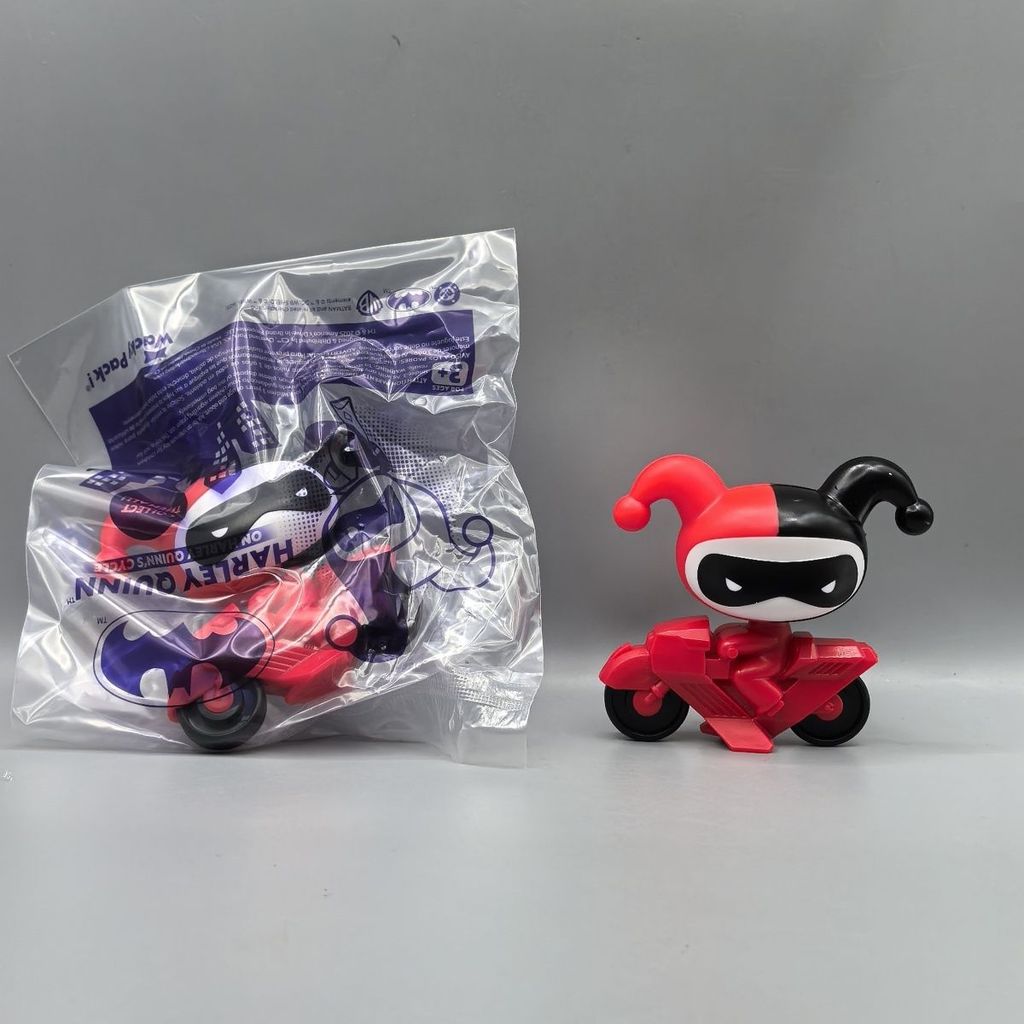 DC Batman Series Harley Quinn Harley Quinn Harley Quinn รุ่น Q รถจักรยานยนต์ของเล่นเด็ก Sonic Wacky 