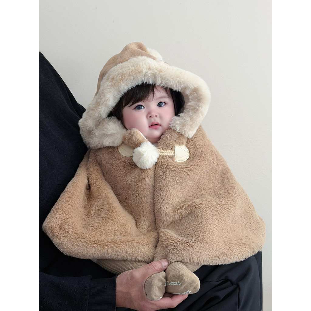 Baby Early Winter Clothes ผ้าคลุมไหล่เสื้อผ้าฤดูหนาวสุดน่ารัก