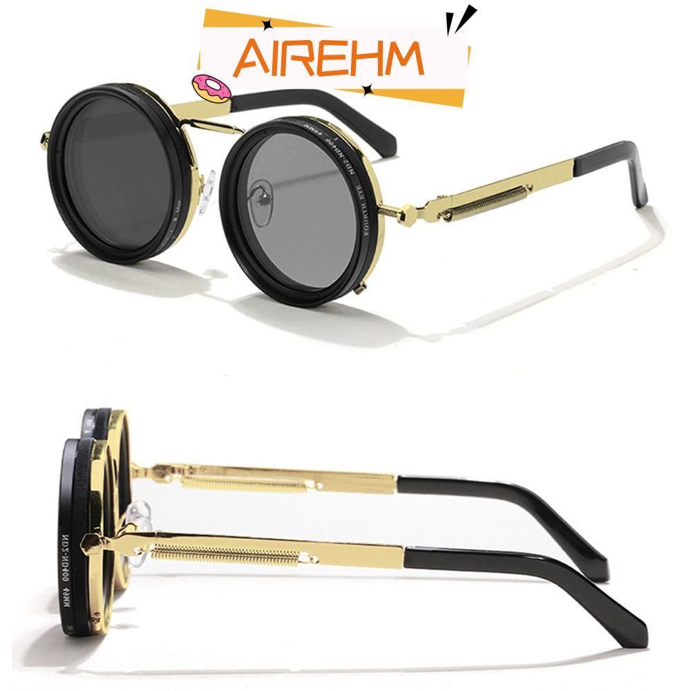 AIRE1HM แว่นกันแดดโพลาไรซ์, 9 ระดับ UV400 ปรับ Dimming แว่นตา,แฟชั่น ND Filter ND2-400 ตกปลาแว่นตากันแดดกลางแจ้ง