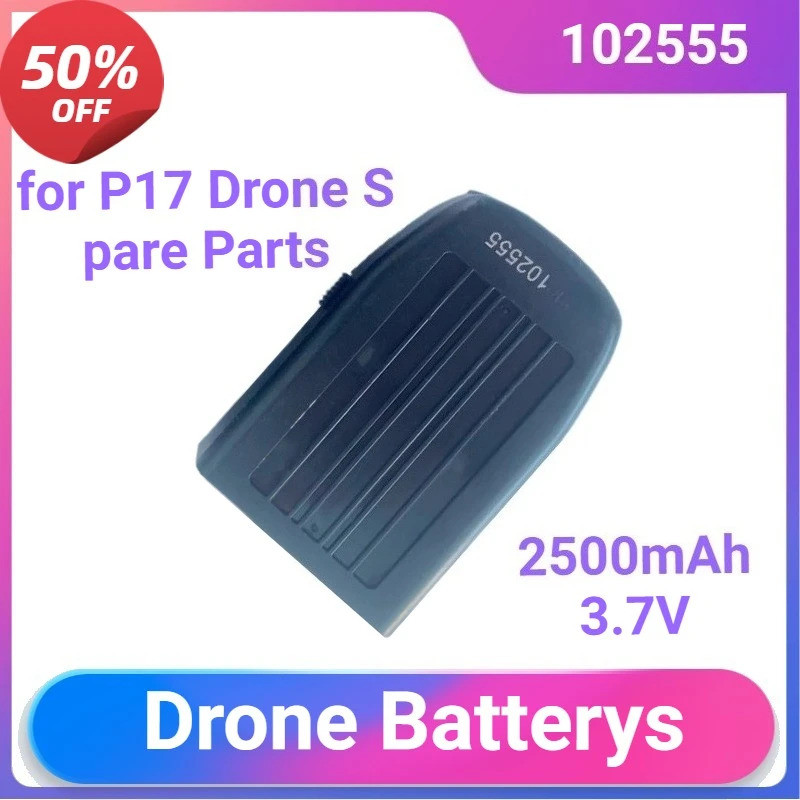 102555 สําหรับ P17 Drone อะไหล่ P17 Pro Drone แบตเตอรี่ P17 Pro Drone อุปกรณ์เสริมแบตเตอรี่ 3.7V 250