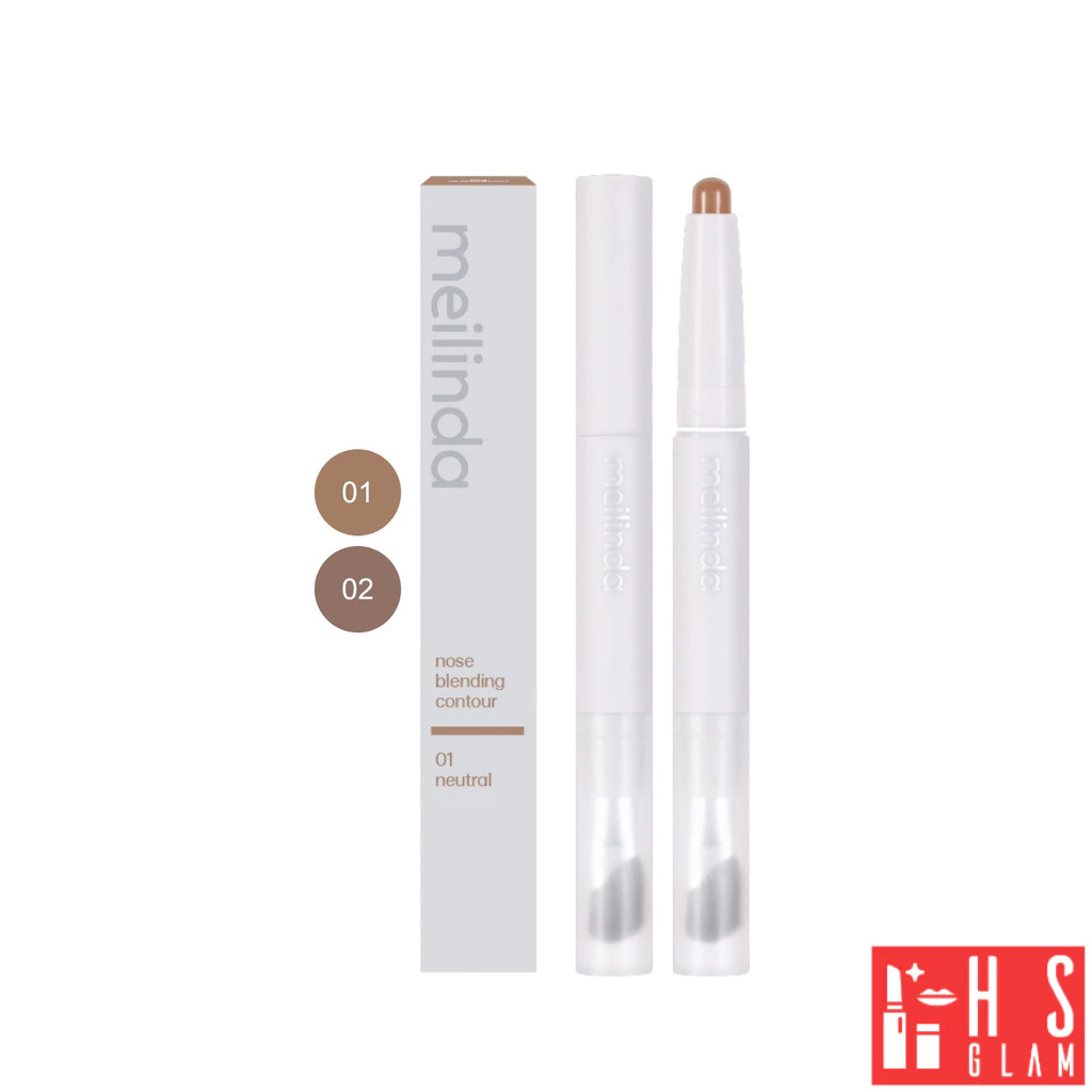 MEILINDA Nose Blending Contour เมลินดา คอนทัวร์แท่ง เนื้อครีม เกลี่ยง่าย เนียนนุ่ม พกพาสะดวก ใช้ง่าย