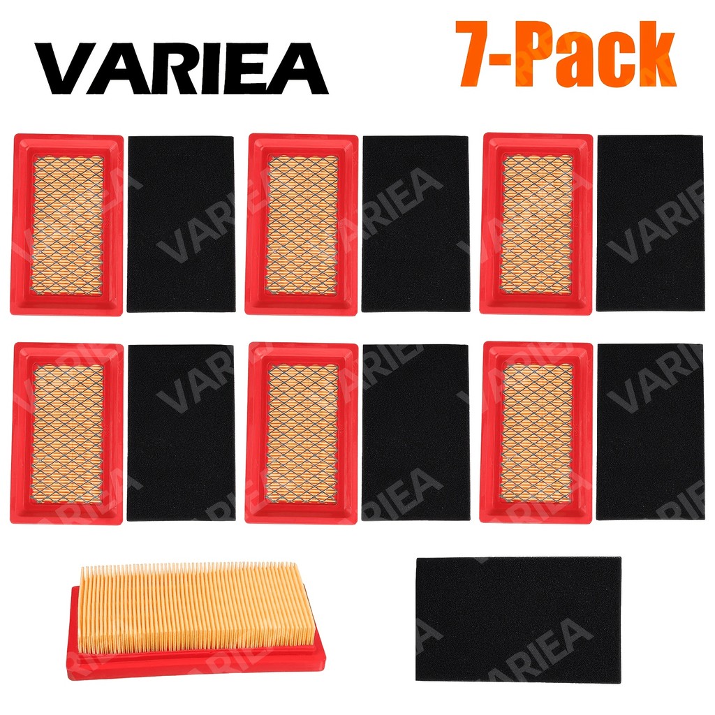 VARIEA-7 ชิ้น Pack-951-10298 กรองอากาศ เปลี่ยนได้ 751-10298,1408301. . S, ปรับให้เข้ากับเครื่องตัดหญ