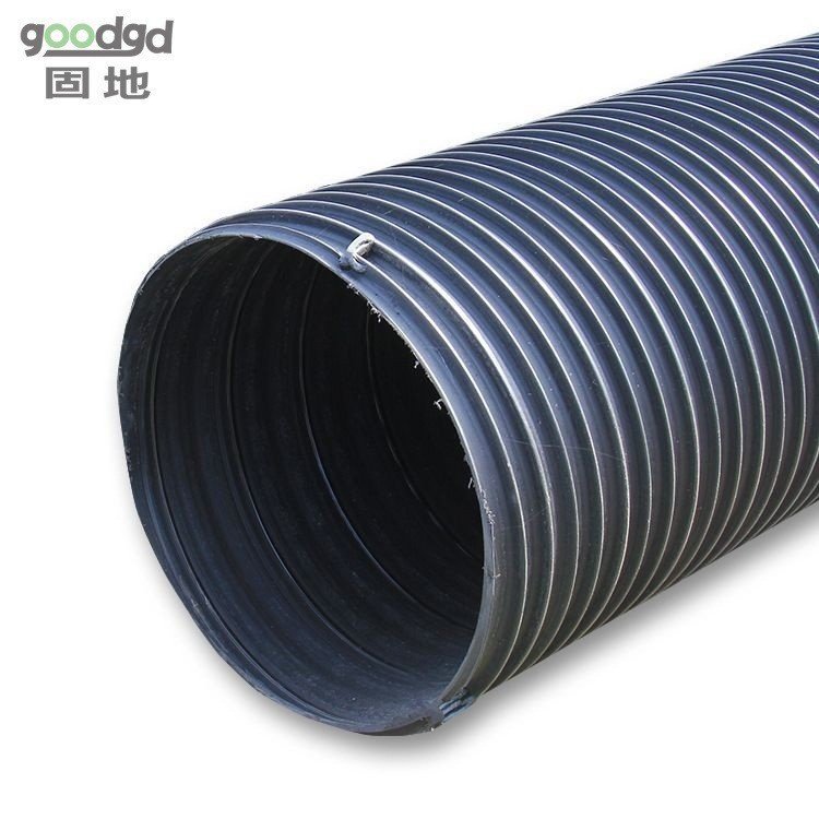 ท่อเหล็กพลาสติกเหล็ก dn200-3000mmhdpe ท่อไอเสียท่อไขลานท่อ pe พลาสติก pvc ท่อระบายน้ํา TI7J