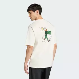 adidas ไลฟ์สไตล์ เสื้อยืดพิมพ์ลาย DOODLE HIKING ผู้ชาย สีขาว KB4899