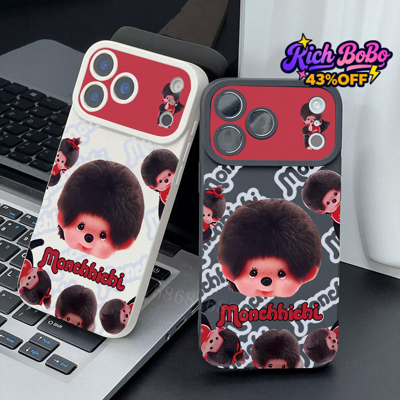 COD-สต๊อกไทย Monchhichiเคสไอโฟนใช้ได้กับเคสโทรศัพท์ของAppleเหมาะสำหรับ iPhone17161514131211PROMAXXRเคสพรีเมียมBFMSDSC03