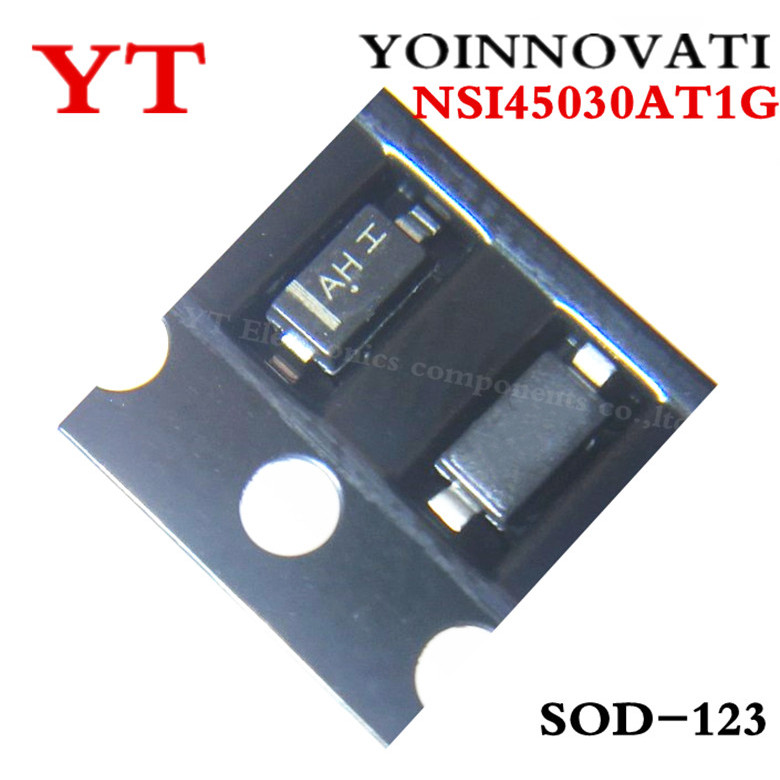 ชิป NSI45030AT1G NSI45030AT NSI45030 AH SOD-123 10 ชิ้น