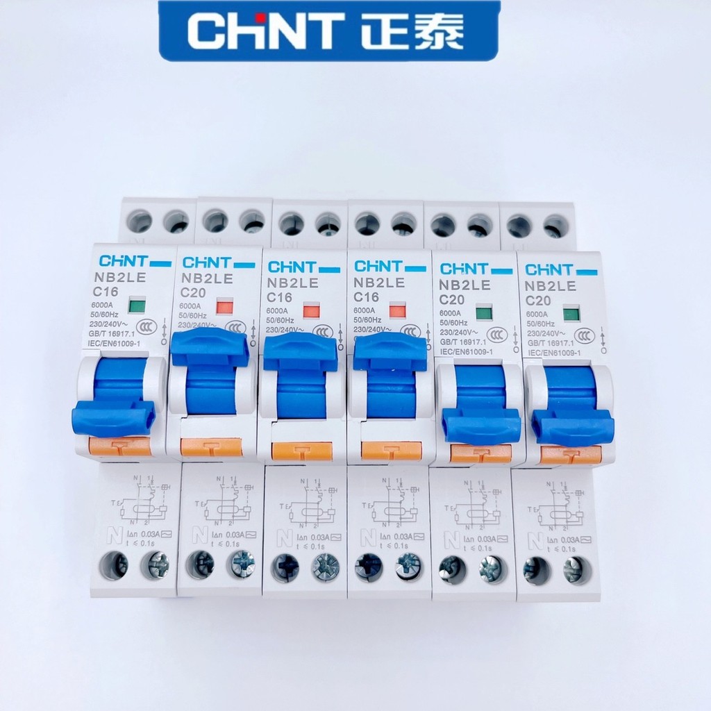 Zhengtai Leakage Circuit Breaker NB2LE 1P+N 18MM Integrated Small Leakage Switch iDPN NB3LE
