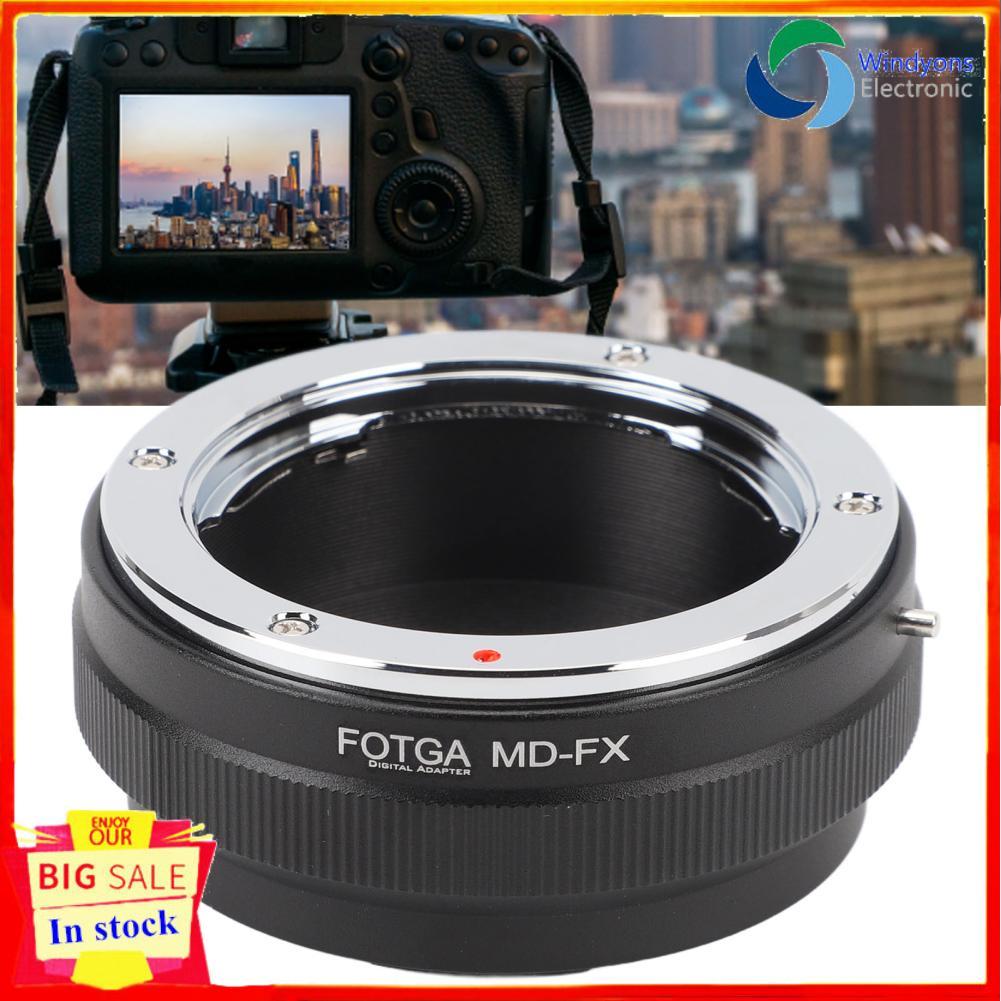 Windyons Windyons เลนส์อะแดปเตอร์แหวนโฟกัสแบบแมนนวลเข้ากันได้กับกล้อง FX Mirrorless สำหรับ XA1 XA2 X