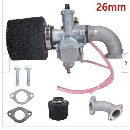 VM22mikuni อุปกรณ์ข้อศอกรถจักรยานยนต์คาร์บูเรเตอร์ท่อตรง 110VM26 ชุด125140ซีซี SVTQ