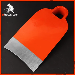 MUSCLE COW จอบถากหญ้า จอบเหล็กหนาคุณภาพสูง น้ำหนัก 2LB/3LB ใช้งานกลางแจ้ง ขุดดิน พลิกดิน ปลูกผัก สวนเกษตร แข็งแรง ทนทาน