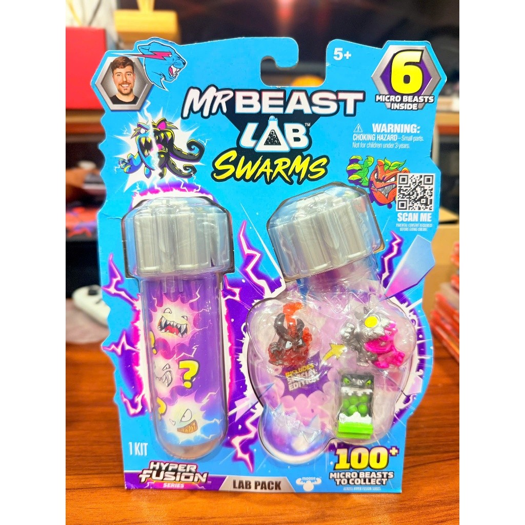 [HAMI] ของเล่นสะสม MrBeast Lab Dwarfs - Lab Pack Hyper Fusion Series