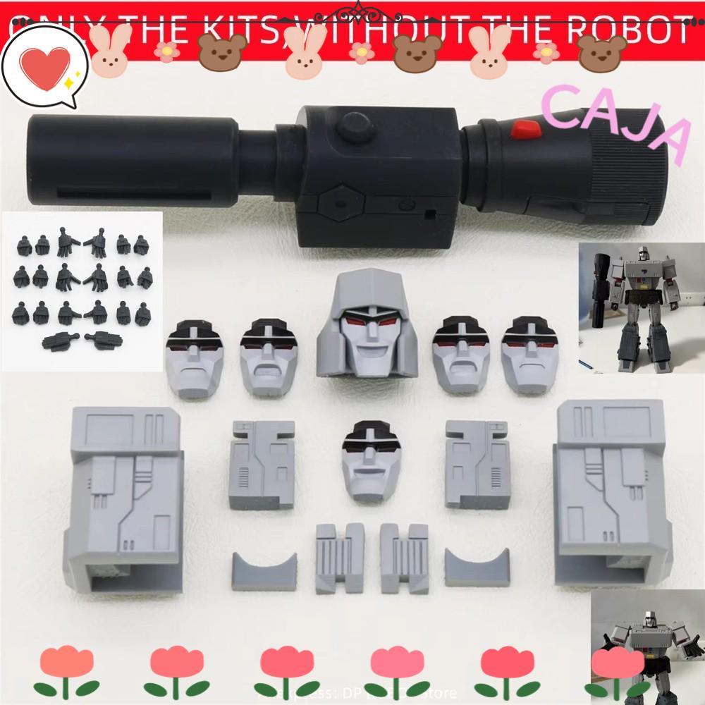 CAJA1 Megatron Bright Hand Accessories,พิมพ์เรซิ่นเกราะไหล่,พร้อมแบตเตอรี่ขยายหัวเปลี่ยนสําหรับ SS86