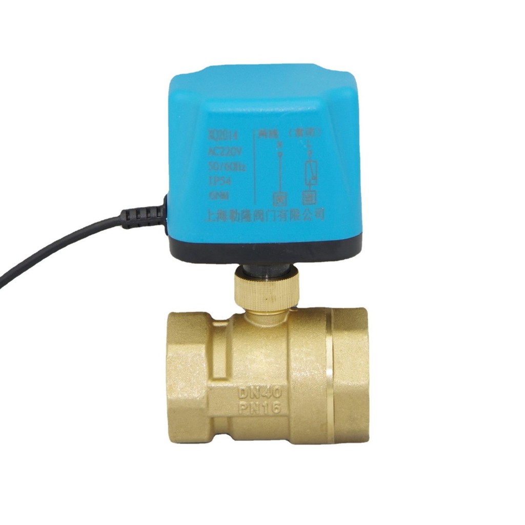 บอลวาล์วมอเตอร์ไฟฟ้า วาล์วฟ้า วาล์ว 2 สาย Ball Valve แบบปกติปิด ขนาด DN15-50 เปิดด้วยไฟฟ้า/ปิดอัตโนมัติเมื่อดับไฟ รับไฟ ราคา ถูกที่สุด ดีลบีเคเค แกลเลอรีภาพที่ 9
