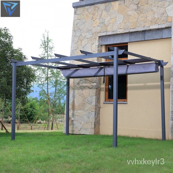Sunshine canopy canopy awning yard carport courtyard grape rack parking home aluminum alloy gazebo o