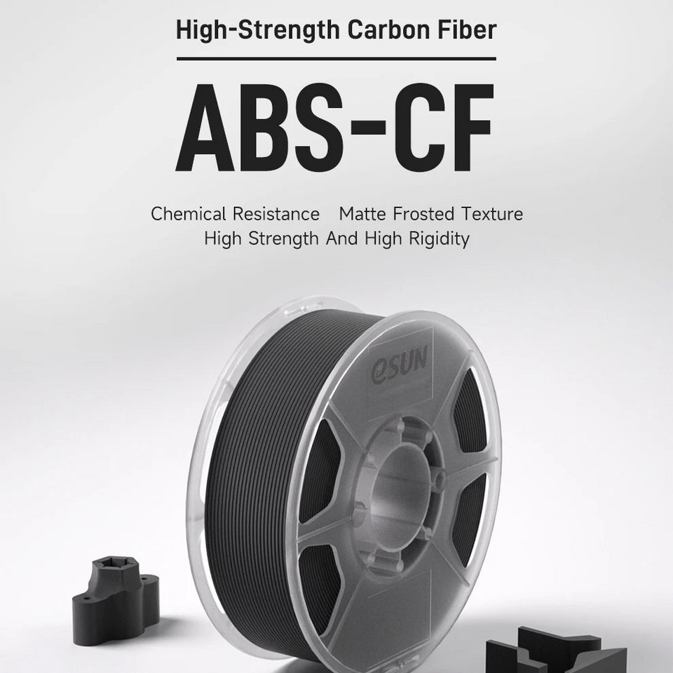 ABS Carbon Fiber (ABS-CF) eSUN 1.75 mm 1 KG