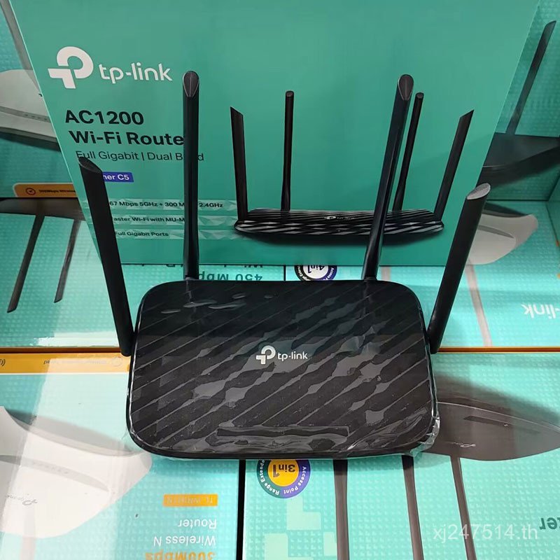 Full English Dual-Band C55Gwifi Router Four Antenna TP-LINKArcher เวอร์ชันภาษาอังกฤษไร้สาย 1200M 8ZJ