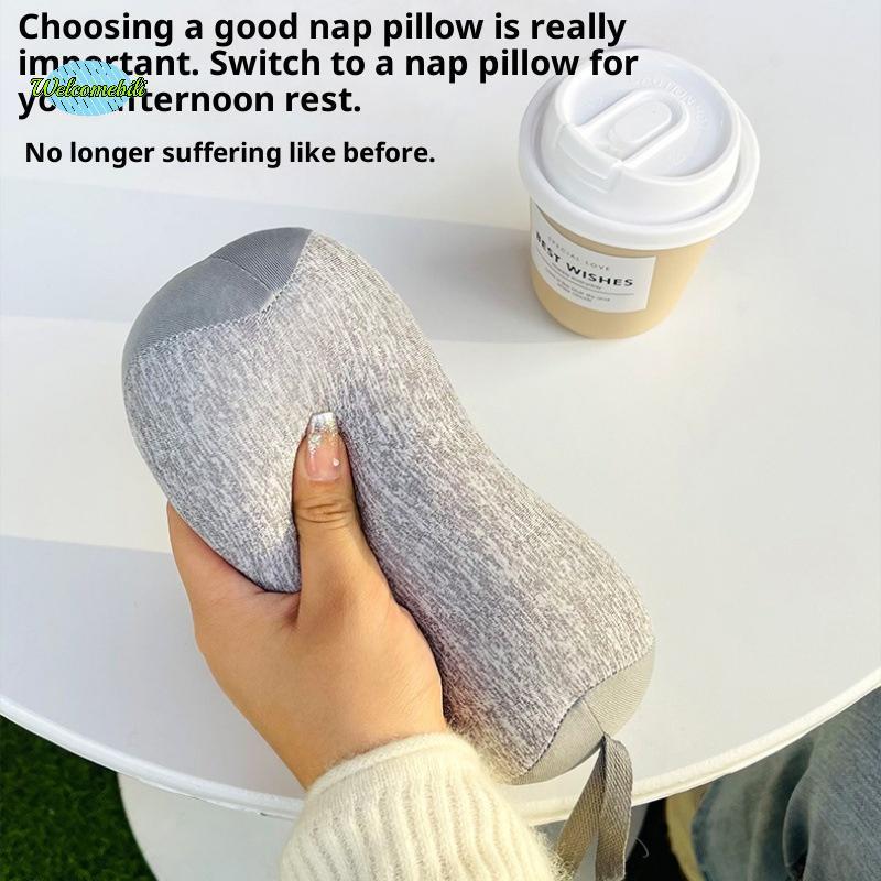 [WLB-ที] หมอนรองคอขนาดเล็กหมอนรูปตัวยูแบบพกพาผู้ใหญ่เดินทางกลับนอนหมอนคอสํานักงานสนับสนุนคอหมอนนอนหล