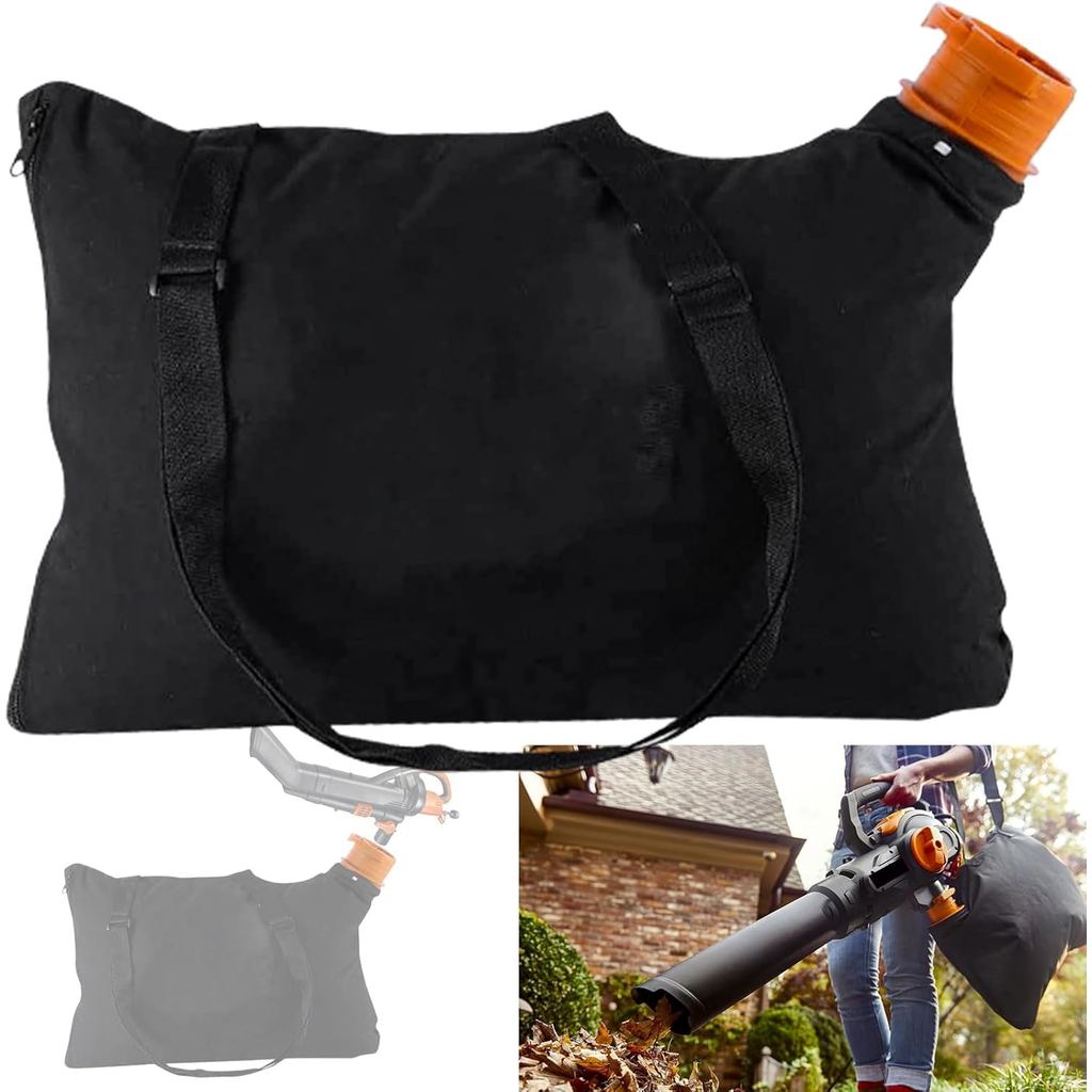 50026858 Trivac Leaf Collection Bag (WGBAG500) สําหรับเครื่องดูดฝุ่น Worx 12 Amp Blower - กระเป๋าคอล