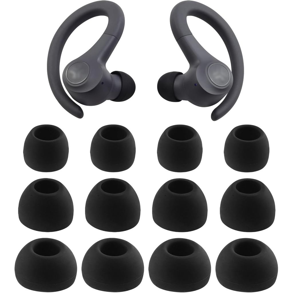 เปลี่ยนเคล็ดลับหูซิลิโคนสําหรับ JLab Go Sport+, JLab Go Air Sport, JLab Epic Air Sport ANC Gen 2, หู